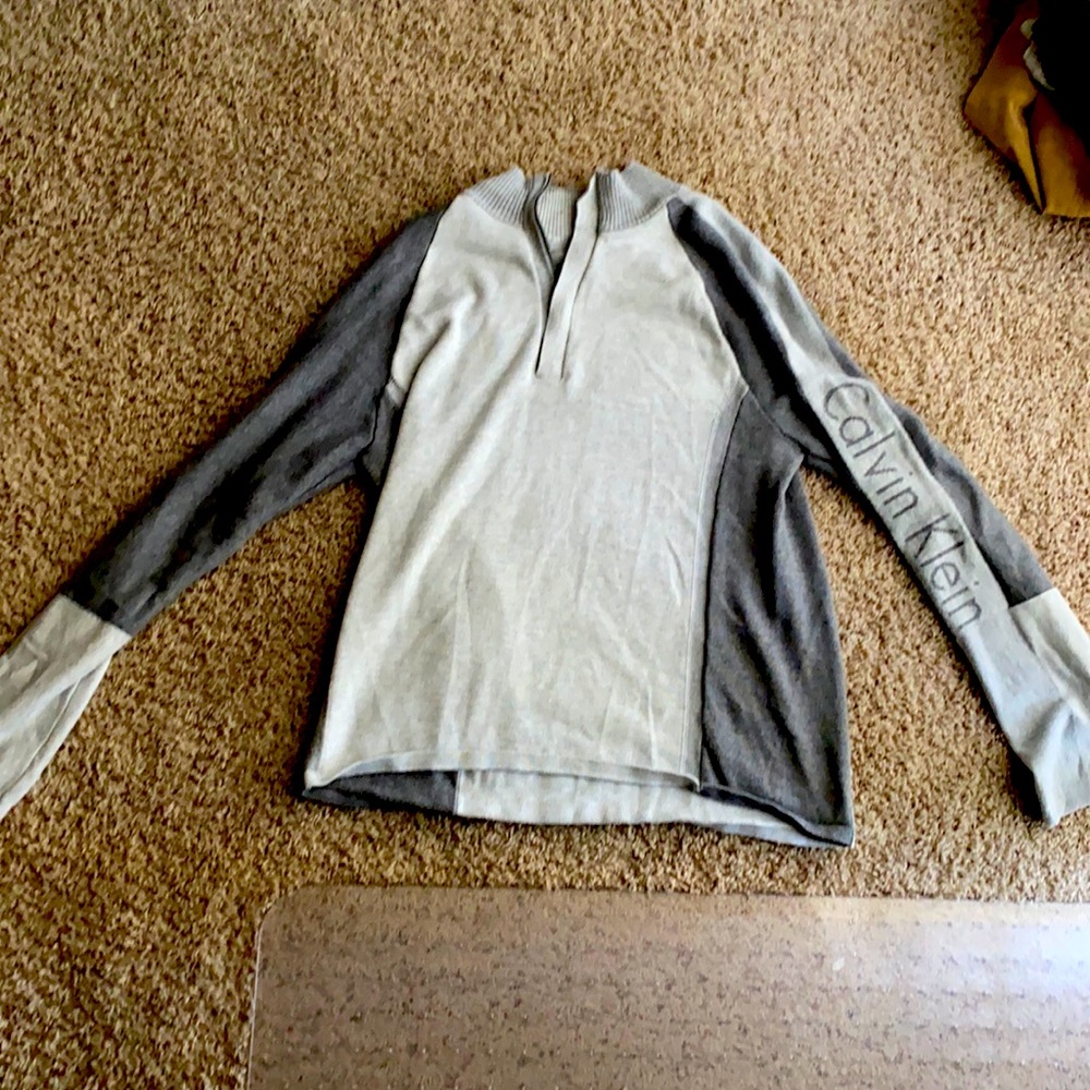Calvin Klein quarter-zip sweater